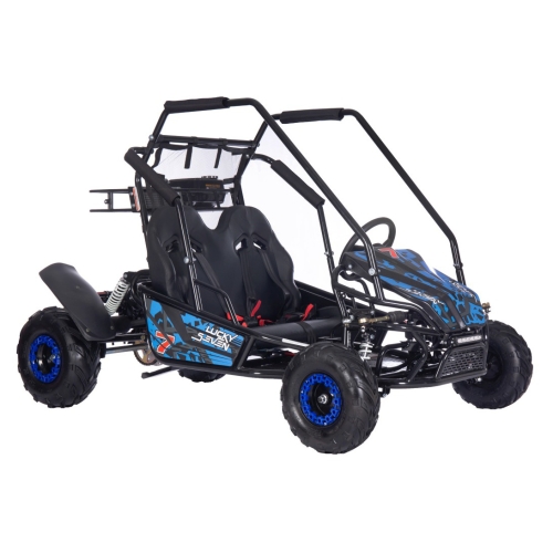 Pojazd BUGGY Spalinowy LUCKY SEVEN LIFT Niebieski PSP.GK014B.NIE